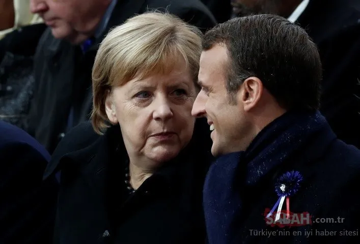 O soru Macron ve Merkel’ı utandırdı