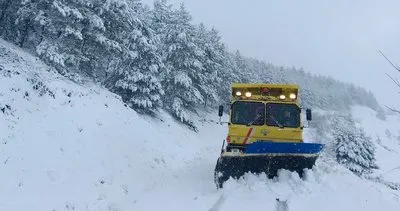 Kastamonu’da kar etkisini gösteriyor! 4 köye ulaşım sağlanamıyor