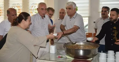 Şanlıurfa’da aşure ikram edildi