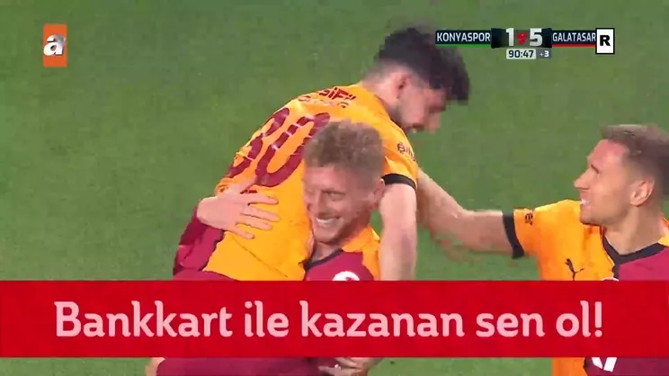 GOL | Tümosan Konyaspor 1-5 Galatasaray