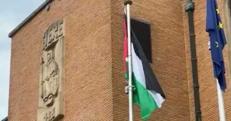 Belçika’da Filistin bayrağına ikiyüzlü yaklaşım