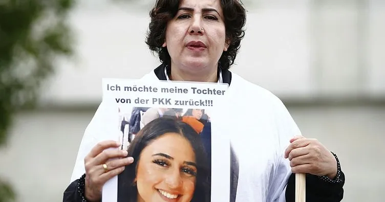 PKK tarafından kızı kaçırılan annenin Berlin’deki eylemi sürüyor