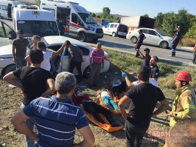Arnavutköy’de kaza sonrası can pazarı yaşandı