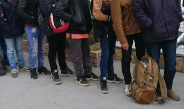 Van’da 8 düzensiz göçmen yakalandı