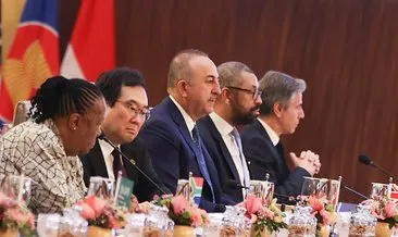 Bakan Çavuşoğlu G20 Dışişleri Bakanları Toplantısı çerçevesinde temaslarını sürdürüyor