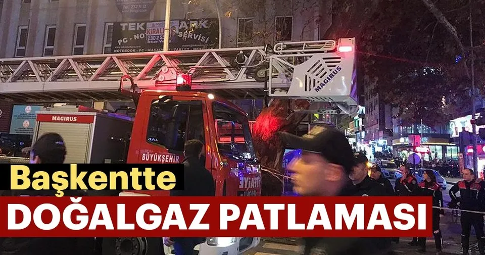 Son Dakika Haber Ankara Da Dogal Gaz Hattinda Patlama Son Dakika Haberler