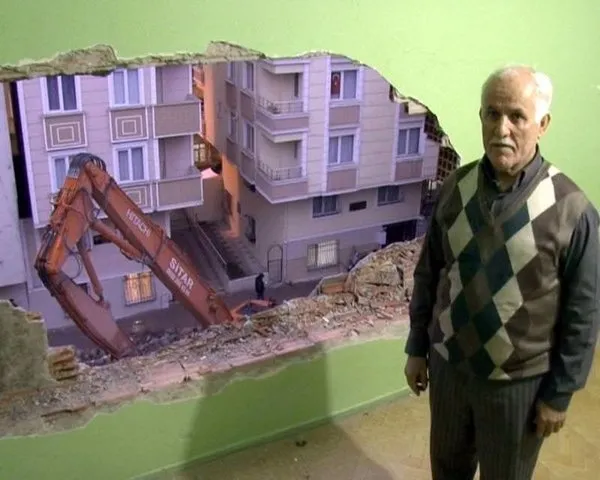Kepçe uyandırdı!