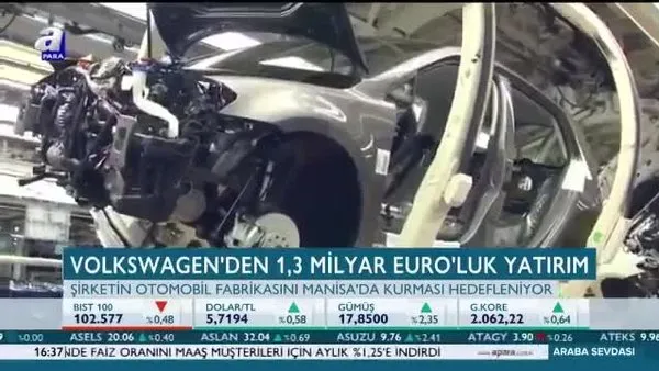 Volkswagen Türkiye’de fabrika kuruyor