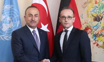 Mevlüt Çavuşoğlu, Almanya Dışişleri Bakanı Heiko Maas ile görüştü