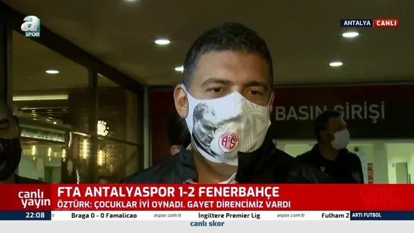 Antalyaspor Başkanı Ali Şafak Öztürk'ten hakem isyanı!