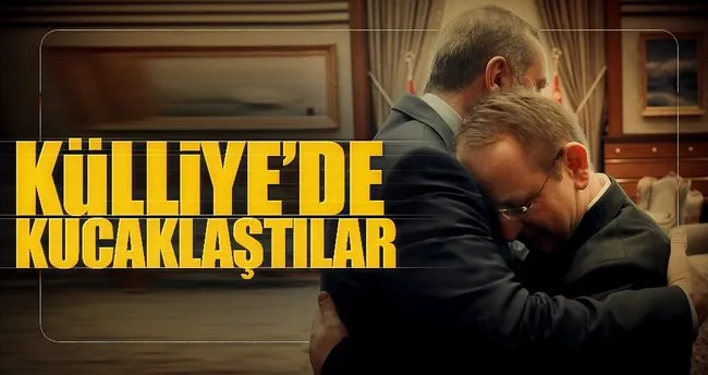 Erdoğan’ın 15 Temmuz gazisiyle kucaklaştığı an