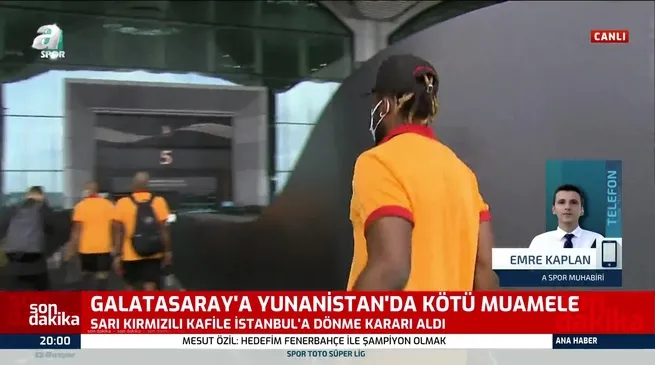 Galatasaray'a Yunanistan'da skandal muamele! Atina Havalimanı'nda yaşananlar...