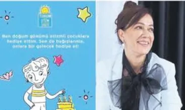 Hediye istemiyorum destek istiyorum