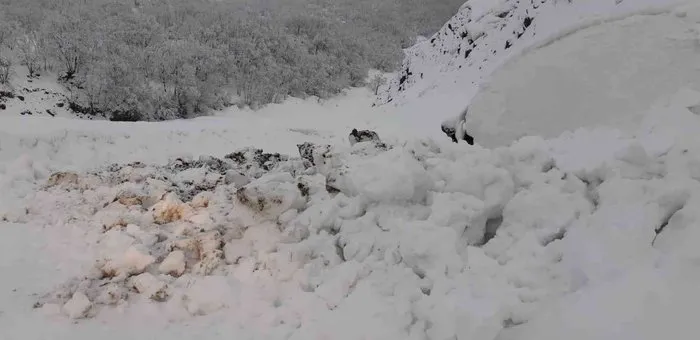 Tunceli’de yoğun kar yağışı nedeniyle zincirsiz tır geçişine izin verilmiyor