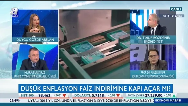Ekonomi Masası | 01.11.2019