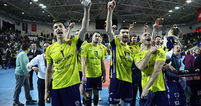 Kupa Voley’de şampiyon Fenerbahçe!
