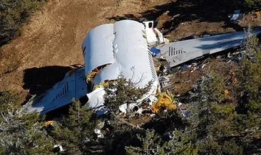 Yunanistan’da düşen uçağın enkazına ulaşıldı