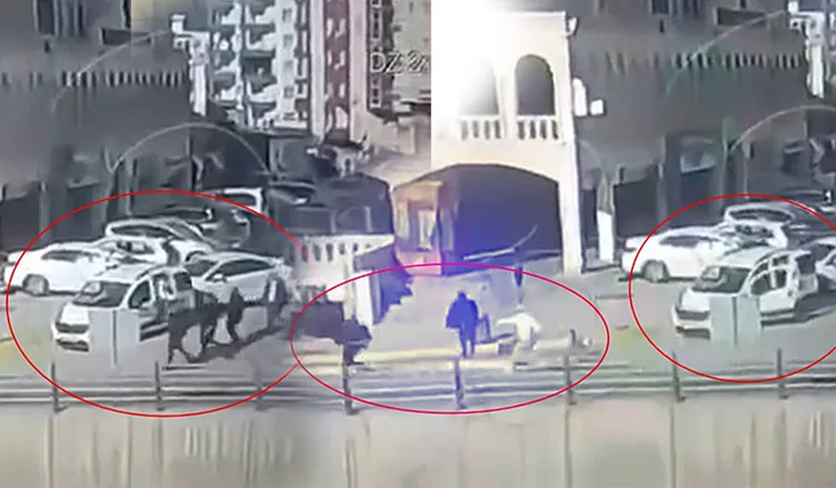 Adliye önündeki vahşetin görüntüleri ortaya çıktı! İşte o anlar…