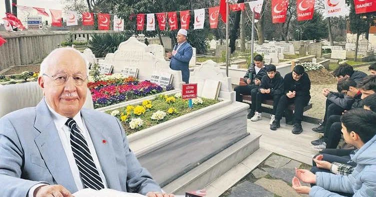 Erbakan Hoca mezarı başında anıldı