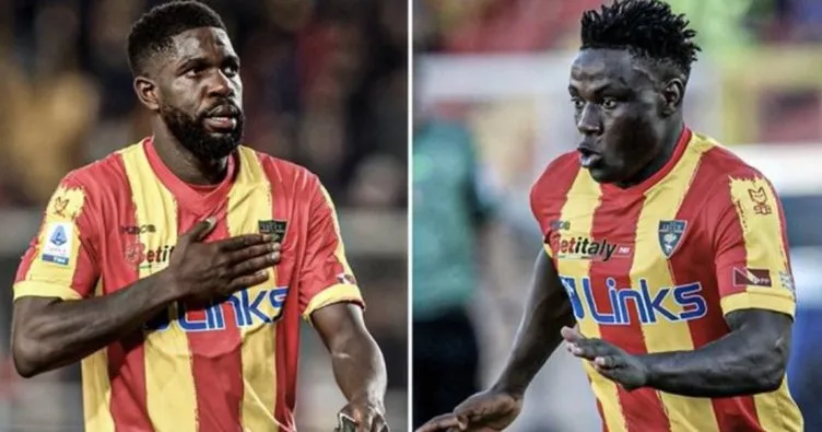 Lecceli futbolcular Umtiti ve Banda, ırkçılığa maruz kaldı