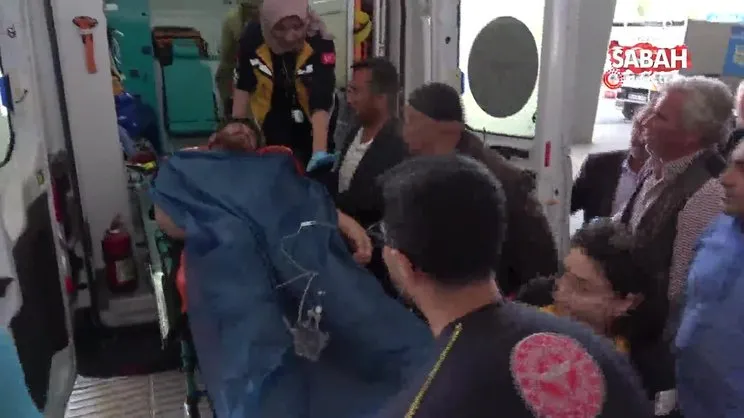 Merada otlatma kavgası: 4 yaralı | Video