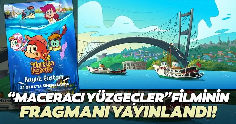 “Maceracı Yüzgeçler: Büyük Gösteri” filminin fragmanı yayınlandı!