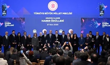 TBMM’de anlamlı buluşma: Parlamento Özel Ödülü SABAH’a verildi! Ödül, Ali Ekeyılmaz’a