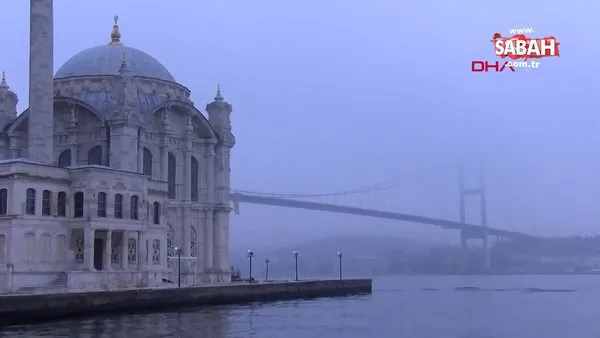 İstanbul'da sis etkili oluyor | Video