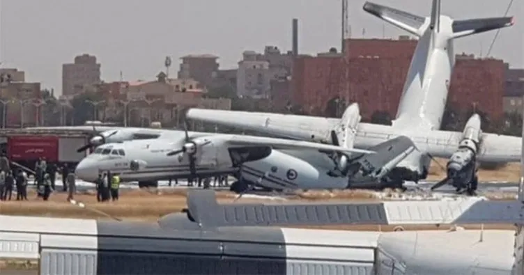 Sudan’da 2 askeri uçak çarpıştı