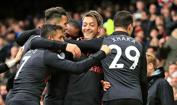 Arsenal 5 golle kazandı