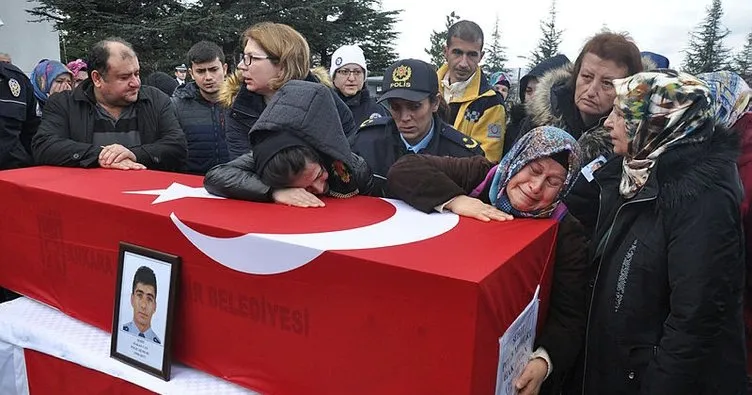 Şehit polis Hakan Can Erzincan’da son yolculuğuna uğurlandı