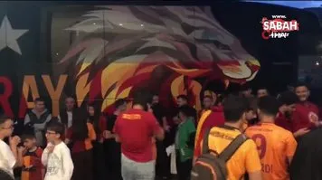 Galatasaray, Rize’de coşkuyla karşılandı