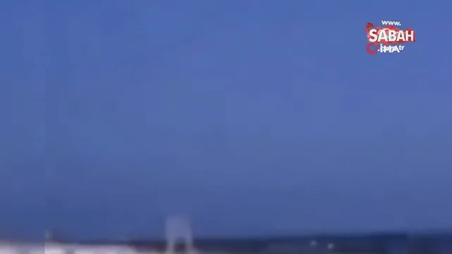 Karadeniz'e düşen göktaşı Soçi'den görüntülendi | Video