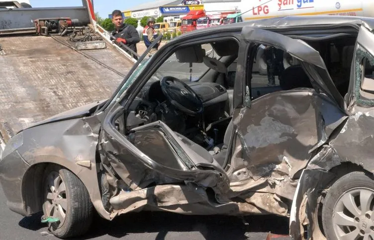 Diyarbakır’da trafik kazası: 1 ölü, 6 yaralı