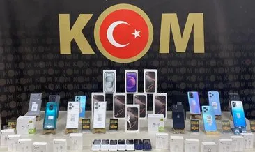 Sivas’ta kaçak telefon operasyonu #sivas