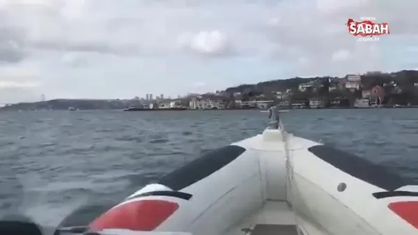 İstanbul Boğazı'nda arızalanan gemi Ahırkapı'ya çekildi | Video