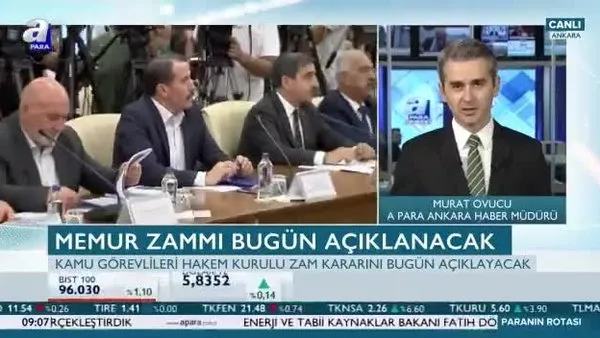 Memur zammı bugün açıklanıyor