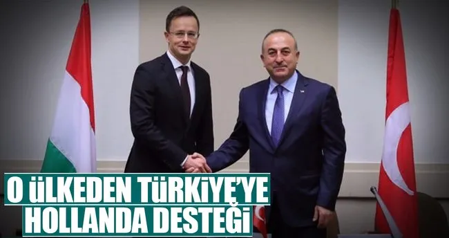 Macaristan’dan Türkiye’ye Hollanda desteği