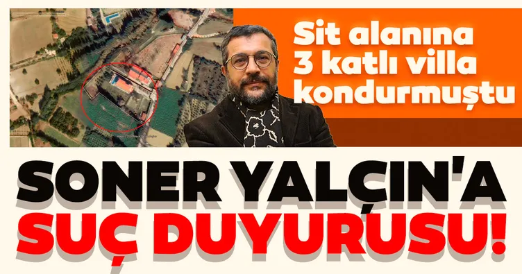 Soner Yalçın’a suç duyurusu
