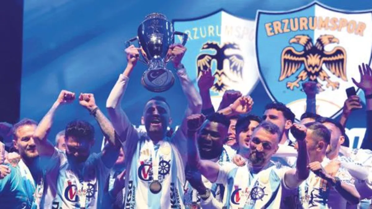 Erzurum’da kupa coşkusu