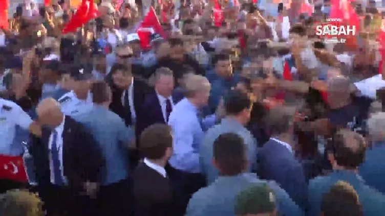 Kuzey Kıbrıs Türk Cumhuriyeti'nde Cumhurbaşkanı Erdoğan'a sevgi seli...