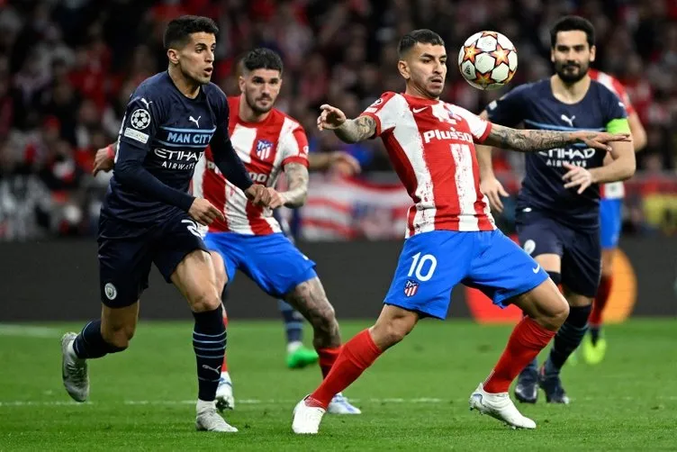 Son dakika: Atletico Madrid - Manchester City maçında ortalık savaş alanına döndü! Dünya yıldızları birbirine girdi, kartlar havada uçuştu…