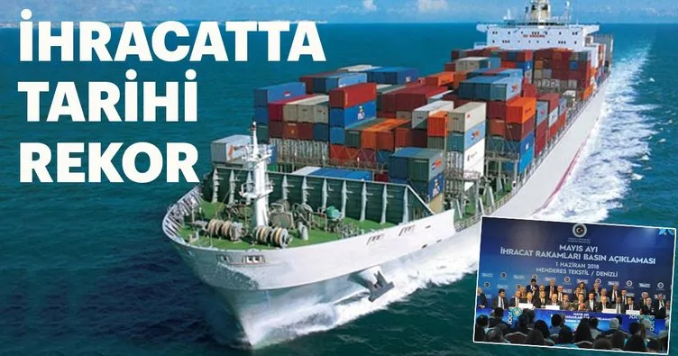 İhracatta tarihi rekor