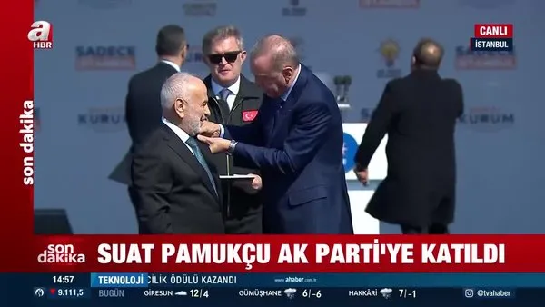Yeniden Refah Partisi'nden istifa eden İstanbul Milletvekili Suat Pamukçu AK Parti'ye katıldı | Video