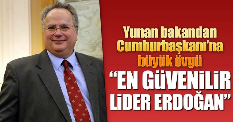 Kocyas: Erdoğan en güvenilir lider