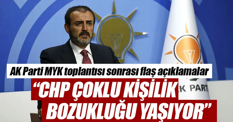 Mahir Ünal: CHP çoklu kişilik bozukluğu yaşamaktadır