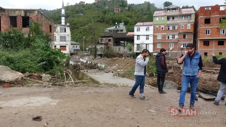 Trabzon’da o felaketin izleri siliniyor