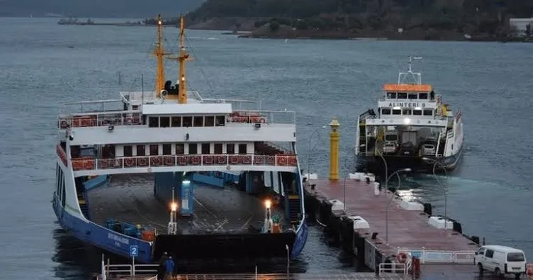 Son dakika: Çanakkale’de bazı feribot seferleri iptal edildi