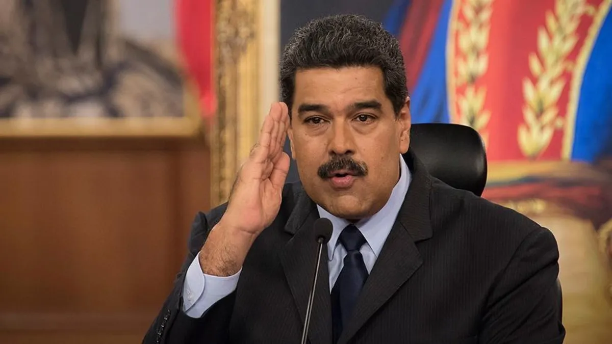 Venezuela Devlet Başkanı Maduro’dan iç savaş uyarısı Venezuela Devlet Başkanı Maduro’dan iç savaş uyarısı