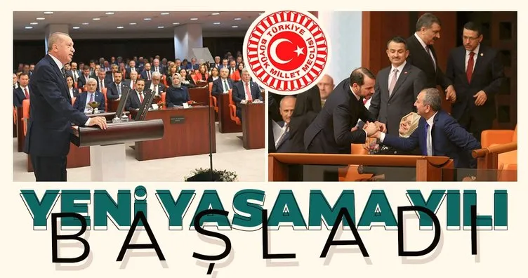 TBMM'de yeni yasama yılı başladı!